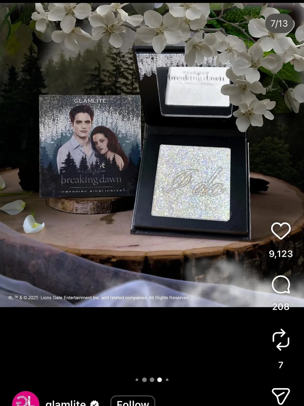 Breaking Dawn Part 1 Makeup Collection glamlite new never used amazing!!!
